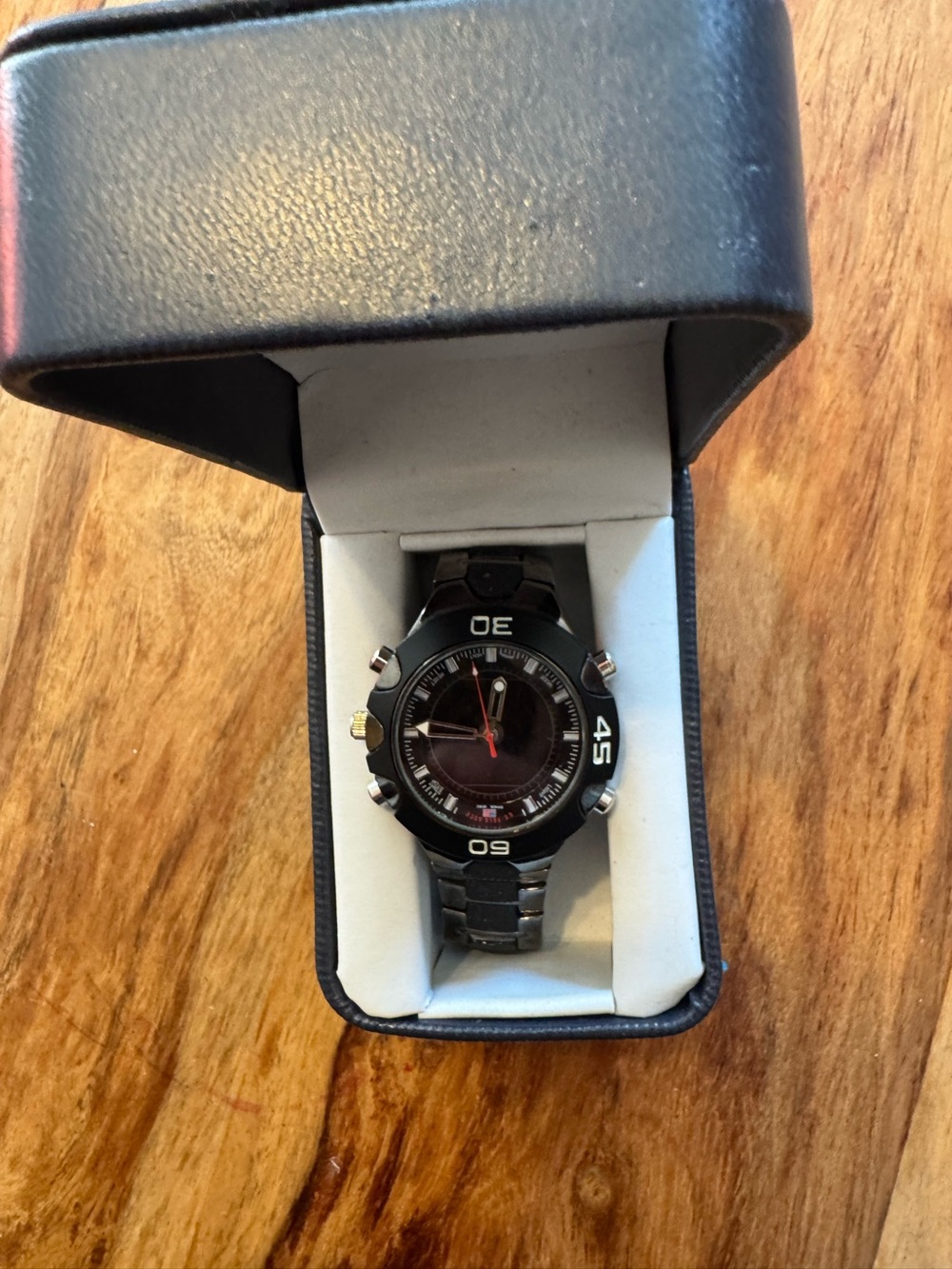 Brand new US .PoloAss Men's Black Sport Watch -  never used